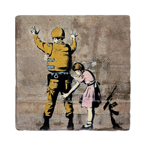 Banksy Tegel 'Girl with Balloon' - Afbeelding 4