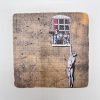 Banksy Tegel 'Well Hung Lover'