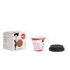 Banksy Espresso Cup in RPET 90 ml - Dream Big - Image 2