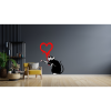 Large Banksy Wall Sticker (90x105cm) - Love Rat