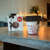 Banksy Espresso Cup in RPET 90 ml - Dream Big - Image 3