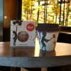 Banksy Espresso Cup in RPET 90 ml - Hammer Boy - Image 3