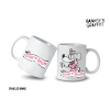 Banksy ceramic mug 325 ml - Minnie Living the Dream