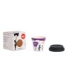 Banksy Espresso Cup in RPET 90 ml - Hammer Boy - Image 2