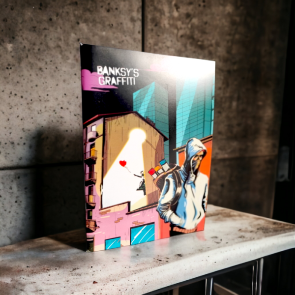 Banksy Comics A5-werkboek - Girl with Balloon - Afbeelding 2