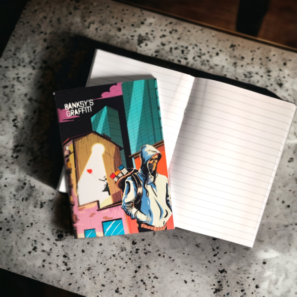 Banksy Comics A5-werkboek - Girl with Balloon - Afbeelding 5